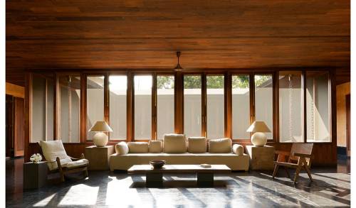 House in Kerala, India, by Bijoy Jain of Studio Mumbai, landscape architecture by Tom Stuart-Sm