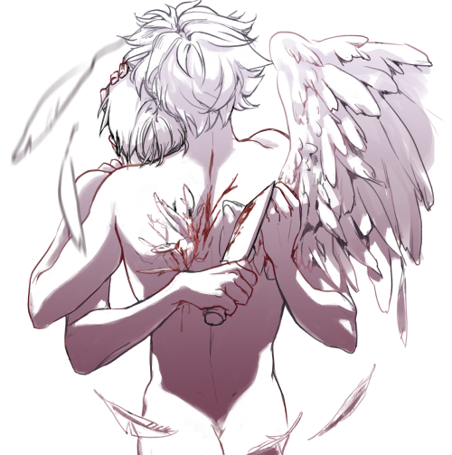 Never uploaded the slightly more finished versions of these so have some more Kawoshin dear tumblr p