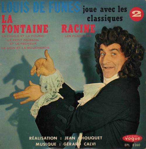 Louis de Funes, disques Vogue, 1964 / https://bit.ly/3qrnj70