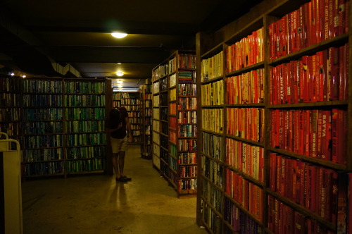 hybridic:  eversolightly:  “There is a place. Like no place on Earth. A land full of wonder, mystery, and danger!”The Last BookstoreLos Angeles, California  I WANT TO GO TO THEEREEE 