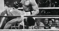 jetplanelanding:  Muhammed Ali - &ldquo;Boxing is a lot of white men watching two black men beat each other up.&rdquo; Norman Mailer and George Plimpton ringside - Kinshasa 1974. 
