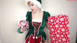 rydenarmani:  New Holiday Video! Christmas Elf Magic JOI! 🎄You hear a noise downstairs on Christmas Eve and find Santa’s newest Elf bringing the last present to the base of the tree. She didn’t want to be caught but she has Elf Magic to soothe