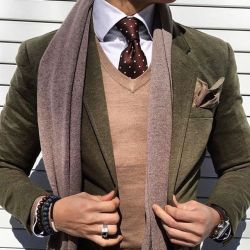 dappermenblog:  Earth tones • @josebarbour_ #DAPPERMEN