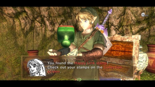 calamitaswrath:  OF COURSE THEY’D PUT THE “HAPPY LINK STAMP” IN THE ONE CAVERN THAT’S FULL OF POTS 