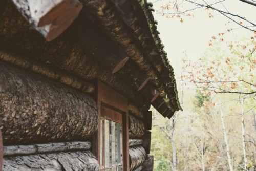 cabinporn:Submitted by Andrew McNealus:This cabin is in Ripton, Vermont. It’s so pretty there. Right