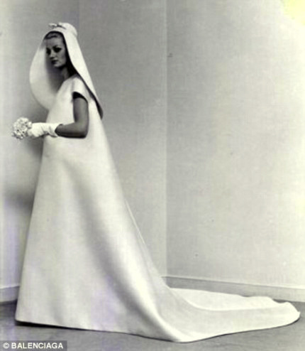 Balenciaga wedding dress,1967