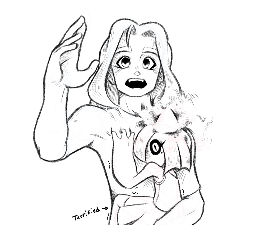 dorian-bc:A young and not totally dying Dusk and an even more scared Jen