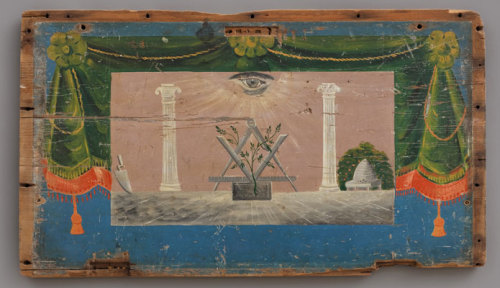 Mystery and Benevolence: Examples of Masonic and Odd Fellows Folk Art from the Kendra and Allan Dani