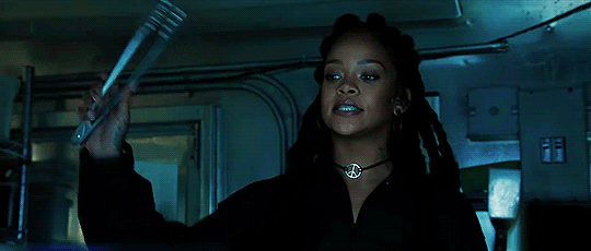 pocblog:  “What’s your name? Nine Ball. What’s your real name? Eight Ball.”Rihanna