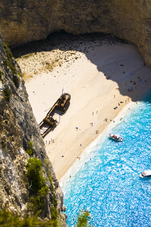 0mnis-e:  Ship Wrek Beach/Navagio, By Marie-Louise Titze. 