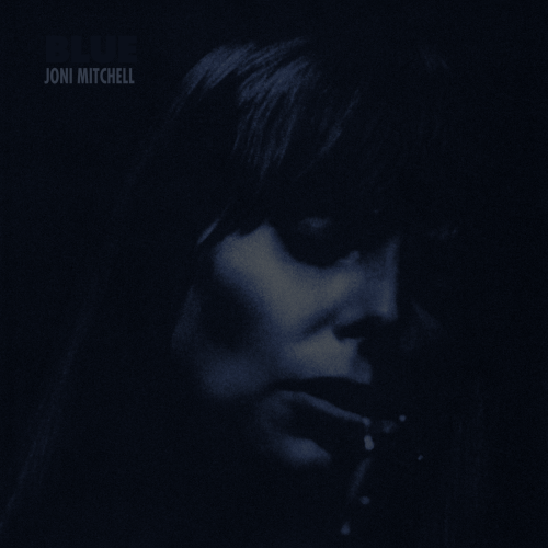 Joni Mitchell ‘Blue’, Reprise, 1971. Photography by Tim Considine, art direction by Gary Burden.