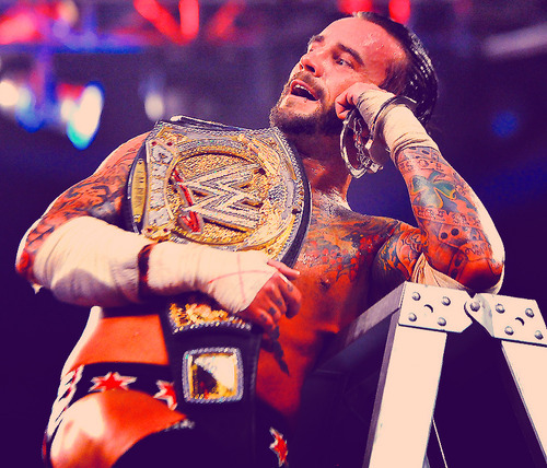 Porn addicted-to-cmpunk:  real wwe champ  What photos