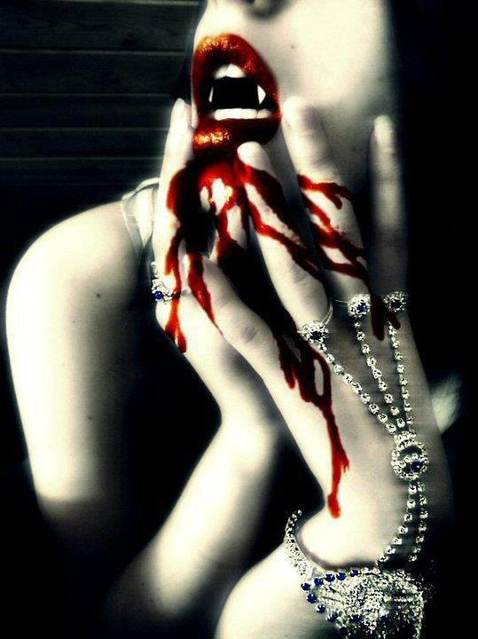 theunknownmary:  Remember, Blood and Diamonds are a Vampire girl’s best friend.
