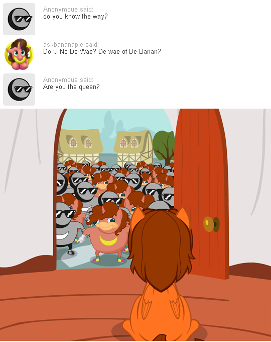 nopony-ask-mclovin:Maybe because the McLovin family is pretty crazy as well?Also