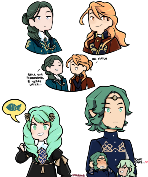 moeblob: The stream went from Flayn, Linhardt, Seteth, MUST COMPLETE THE CREST FAMILY. So there we g