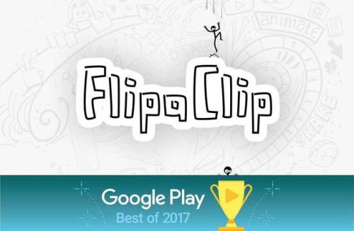 So excited FlipaClip was chosen as one of @GooglePlay’s Best Apps of 2017! #Bestof2017