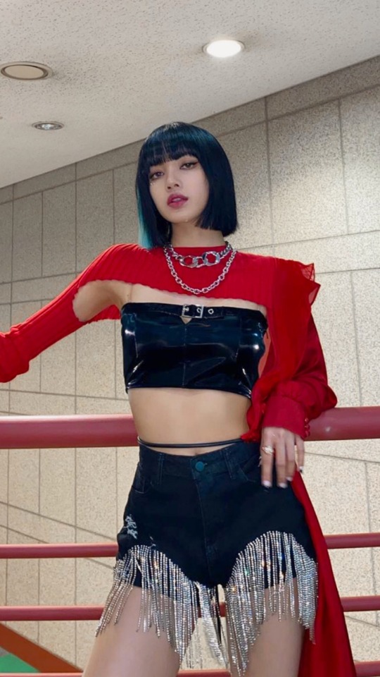 BLACKPINK ICONS — lisa🧡 | “how you like that” stage outfits...