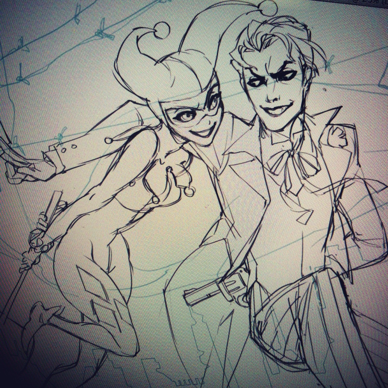 fayren:  Sneak peak of my next print~~ X3