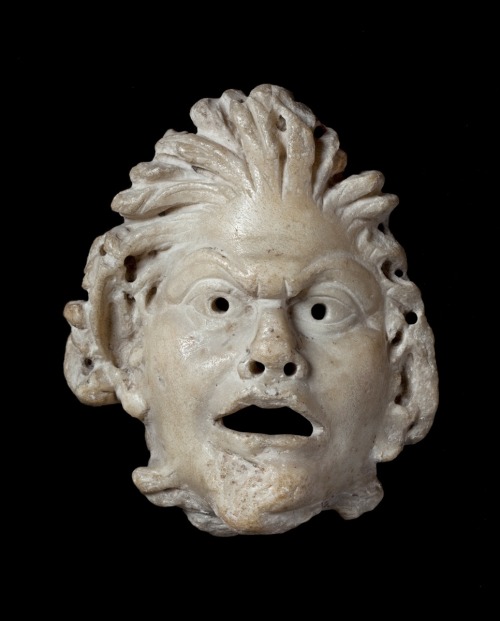 Head of a Roman statuette * marble * 2nd century CE* Kulturstiftung Dessau-Wörlitzst.museum-