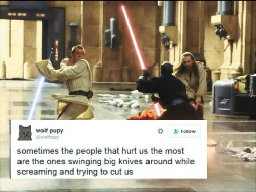 space-ace:Star Wars + @wolfpupy tweets (1/?)