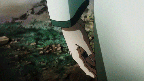 this the only hunter hunter GIF ive ever reblogged because its so goddamn funny that