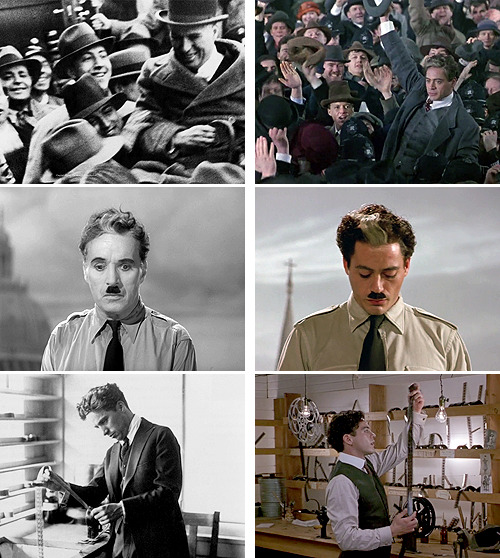 alifefullofyou:  Real Charlie Chaplin vs Chaplin movie (1992) 