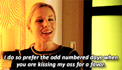 veronicasmars: Gif request meme : Veronica Mars + favorite character requested by beseeingya