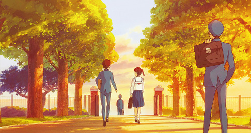 ghiblistudio: The view From Up On Poppy Hill [click for large]