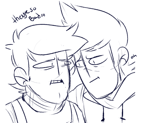 Daily Eddmatt on X: On 6/18/21 the official Eddsworld account posted this  drawing which shows Matt carrying Edd,and Tom carrying Matt,but it also  shows Matt smiling at Edd while he holds a