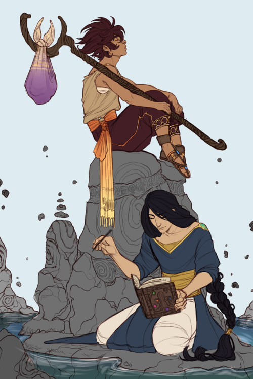 doodlesfromthebird:  WIP!Sorry for the hiatus! I’ve found myself busy with new work experiences, and… collaborating? I’ll try to get to answering asks soon. Meanwhile I try to keep with posting art on a queue of some sort. 
