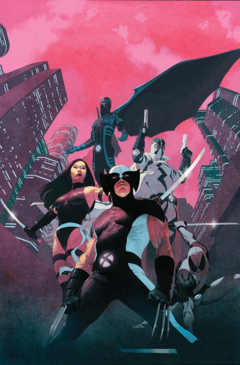 Uncanny X-Force (2010-2012) #1-4 covers by Esad Ribic &ldquo;The Apocalypse Solution&rdquo;