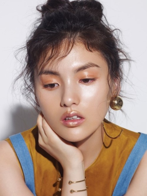 koreanmodel:Kim Yong Ji by Jung Ki Rock for Singles Korea Aug 2016