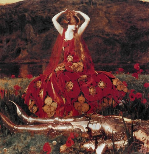 aqua-regia009:La Belle Dame Sans Merci (1926) - Frank Cadogan Cowper