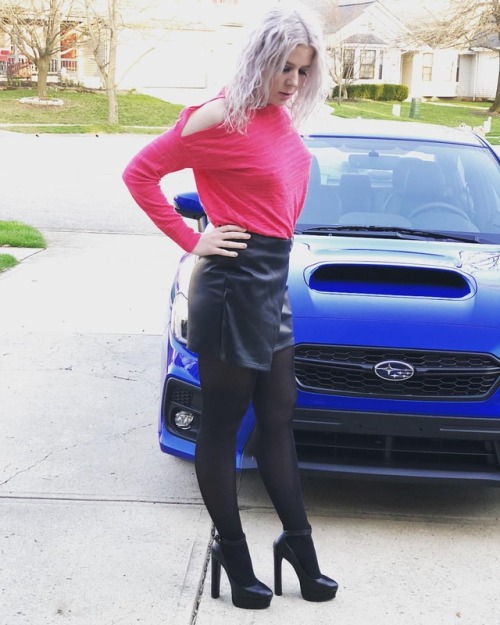 @casadeiofficial #platform #highheels ! #platinumblonde #subaru #wrx #turbo #casadei