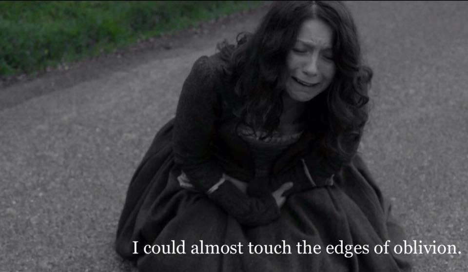 outlandersassenach:  “I wished I were dead. And if I’d kept my eyes shut, I could
