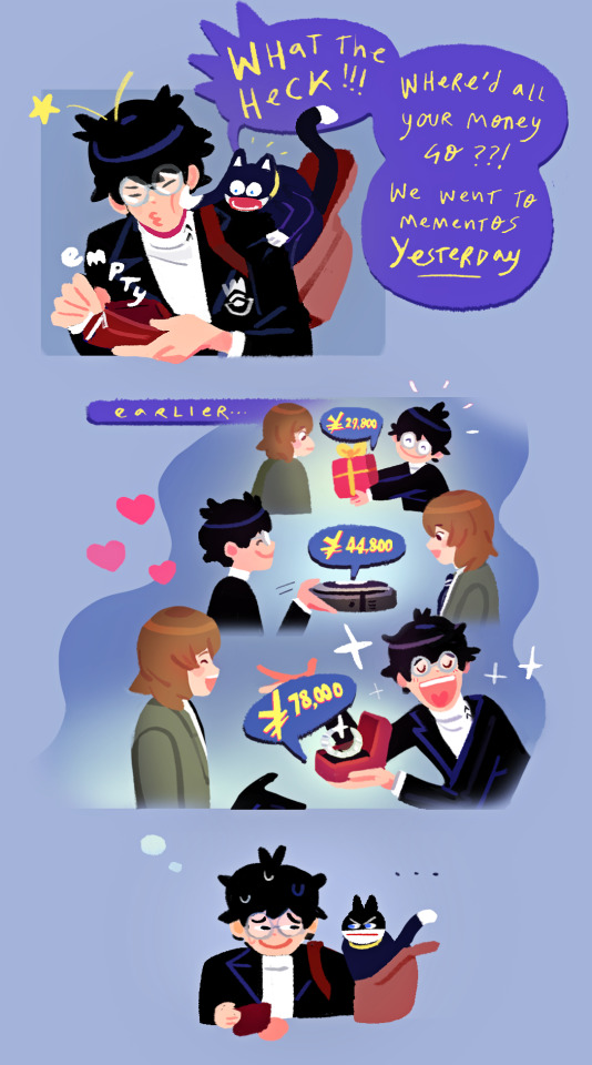 P5 Stuff From Twitter (its All Akechi)