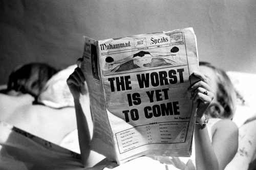 The Worst Is Yet to Come, New York, 1966