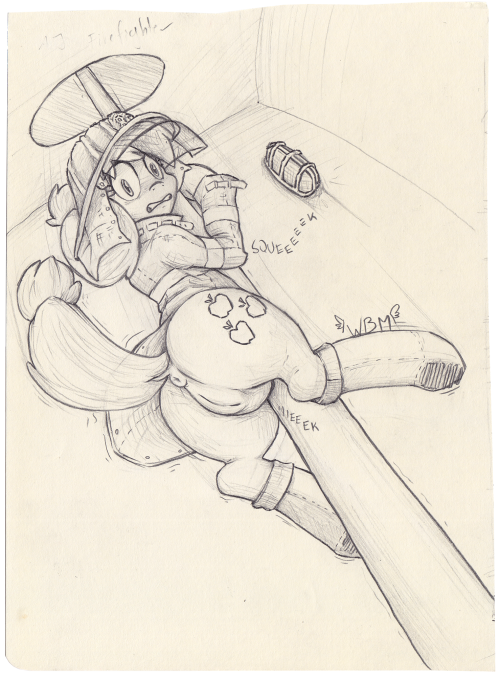 ask-wbm:  ask-wbm:  Traditional Art Auction Day 11 | PONYTAILS - Applejack I will scan the pieces from now on aswell to allow people a better look at the goods. There will be also a highres link here:    HIGH RES SCAN ————————————————————————————————