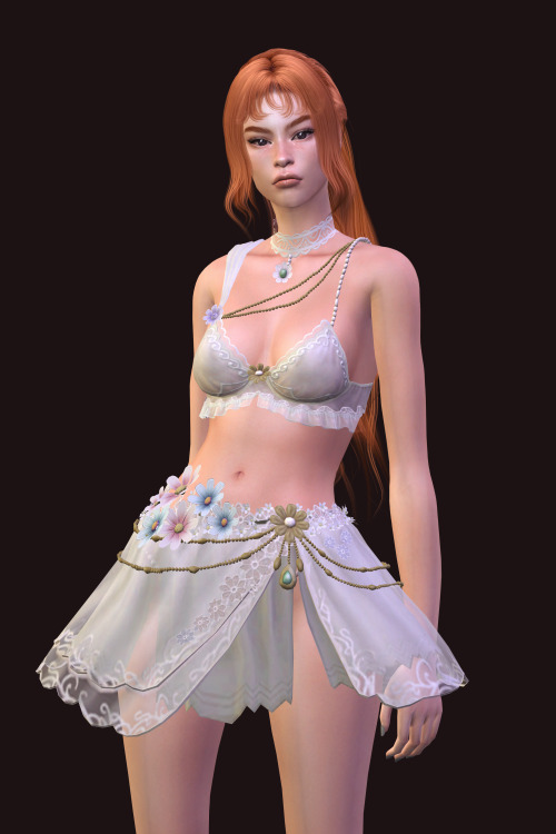 astya96cc:Dead Or Alive Bouquet Cosmos Setoutfit v.1|2|314 swatchescustom thumbnail​sHQ compatiblefu