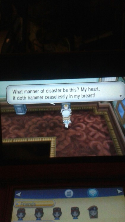 There’s always that ONE character in Pokemon who’s like My heart is beating so fast!!