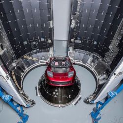 altruistech:  Elon Musk is sending his Tesla Roadster to Mars.It has been converted into a payload.