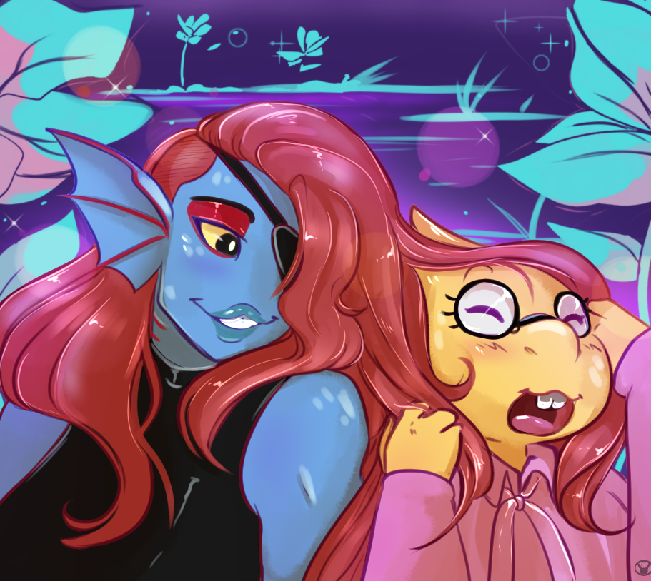 underflake:When the bae have Anime hair… Let’s start the day with some fluff,