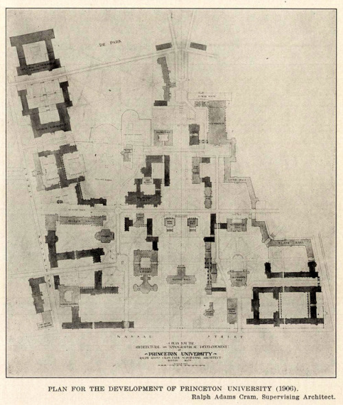 archimaps:Plan for the development of the campus of Princeton University