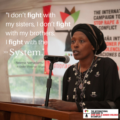 “I don’t fight with my sisters, I don’t fight with my brothers. I fight with the System.”- Neema Nam