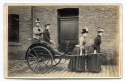 onceuponatown:  Victorian ponygirls.  