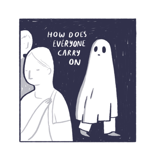 thesadghostclub:wow you’re so good at being a normal human, how do you do that?love from the sad gho