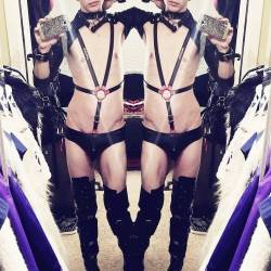 stevenkauk:  #bondage #leather #harness #kinkyrp