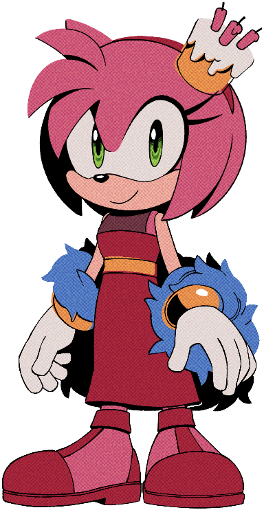 Amy Rose - Amy Rose Sonic Battle Sprites Transparent PNG