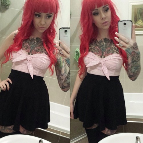 sexytattooedgirls:  @babyydoll666
