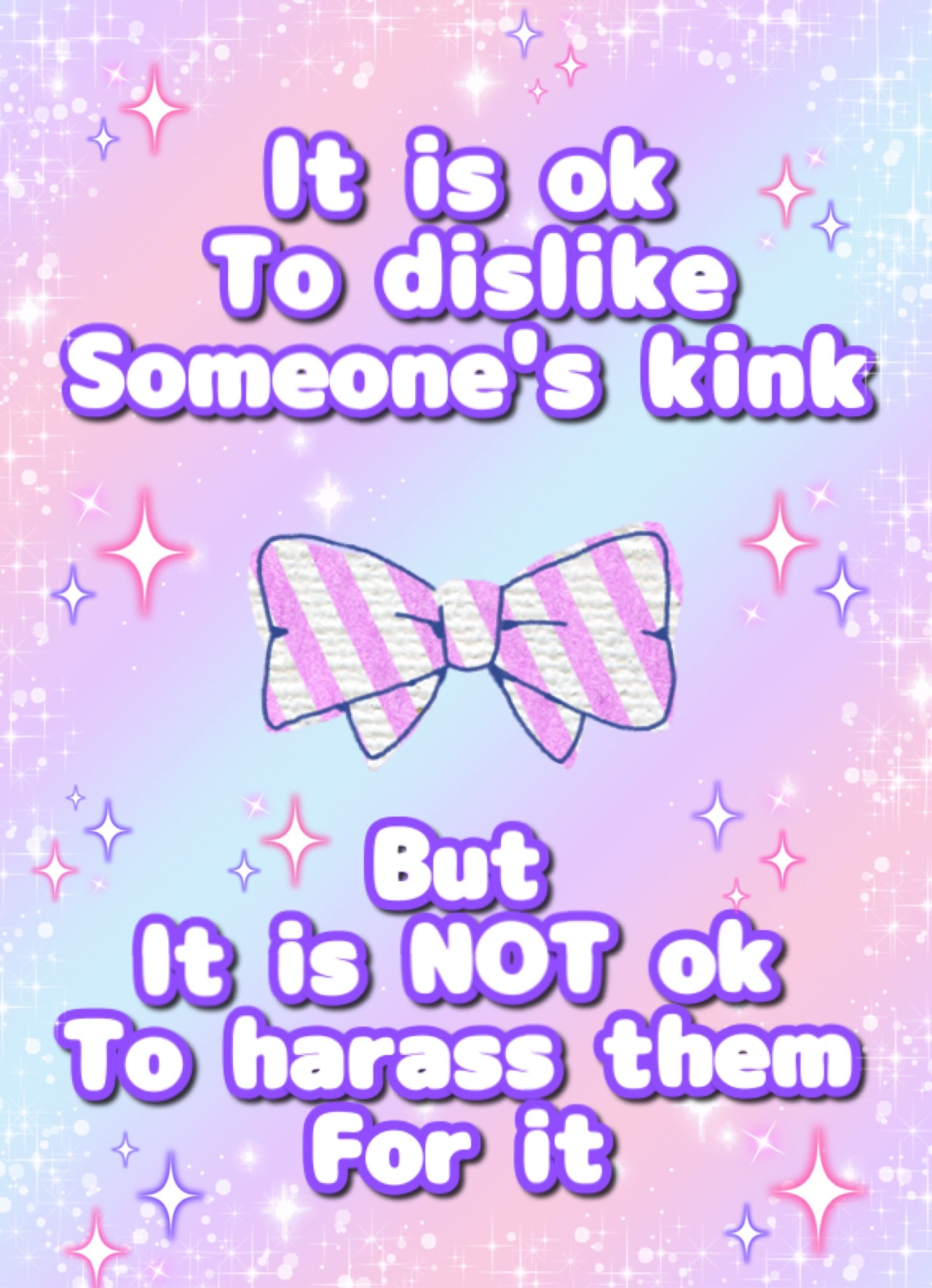 littles-are-lovely: ✨there is a difference between disliking someone’s kink,